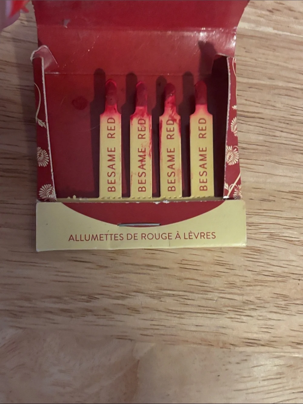 Besame Lipstick Matches, Display Only